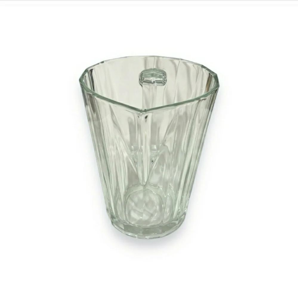 BORMIOLI Rocco Clear Pressed Glass Pitcher VINTAGE